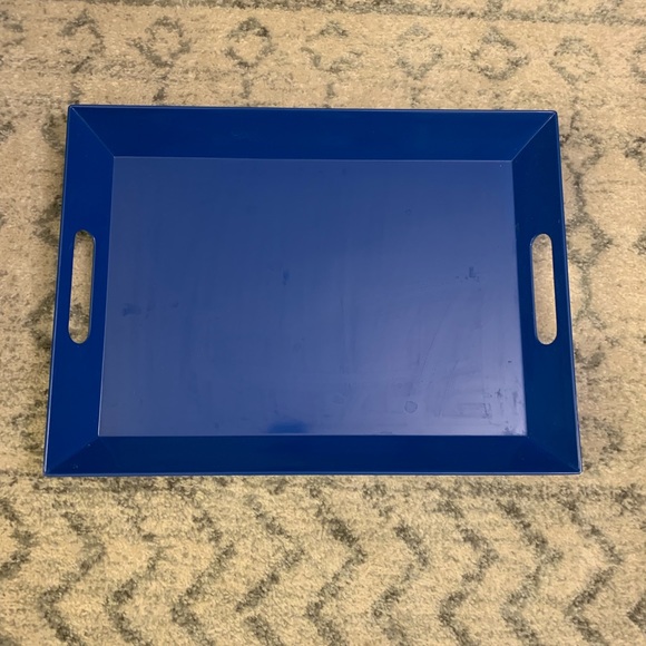 Martha Stewart Blue Tray